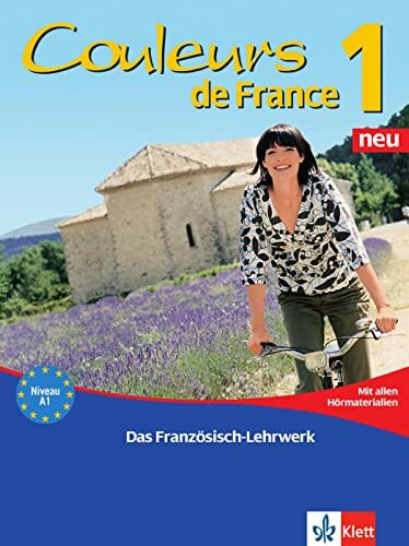 Couleurs de France neu 1 A1: Kurs- und Übungsbuch mit Beiheft und Audios