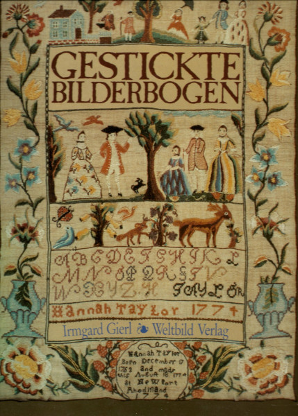 Gestickte Bilderbogen