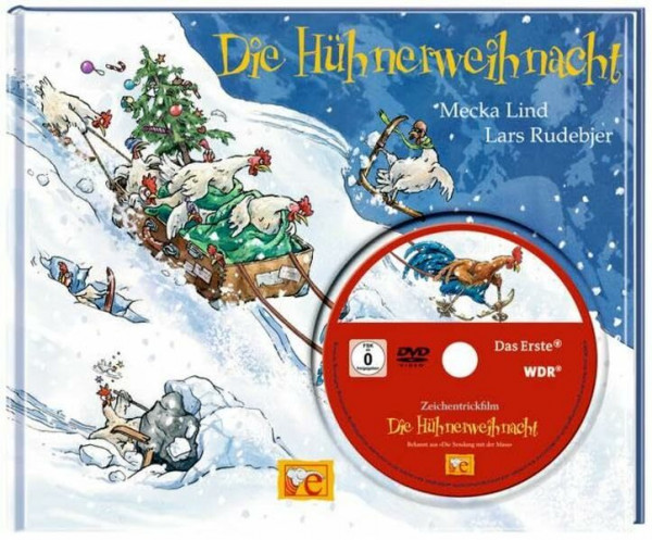 Die Hühnerweihnacht: mit Bilderbuch-DVD