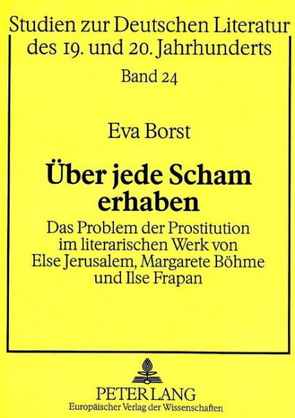 Über jede Scham erhaben