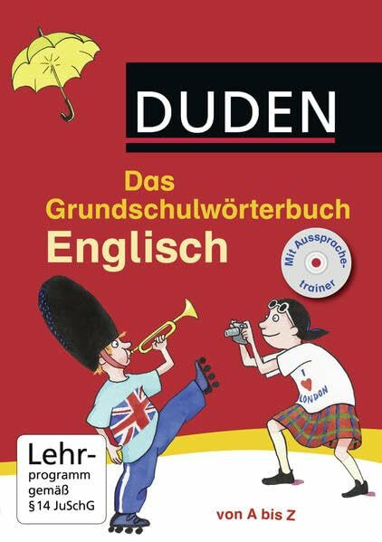 Duden Grundschulwörterbuch Englisch: Inkl. CD-ROM mit interaktiven Lernspielen und Hörbeispielen (Duden - Grundschulwörterbücher)