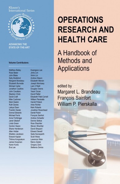 Operations Research and Health Care