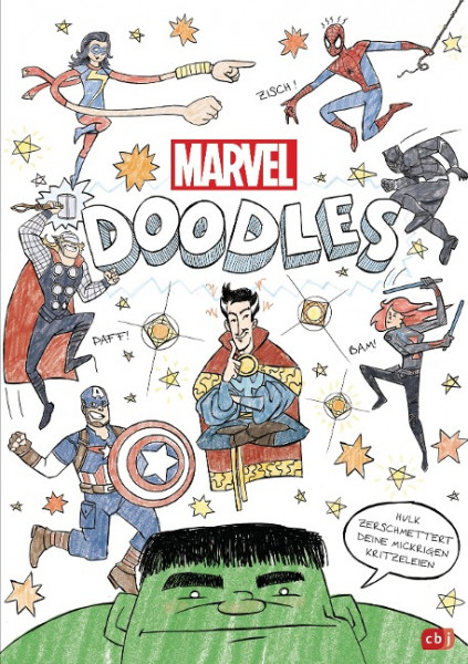 MARVEL DOODLES - Superhelden-Kritzelspaß