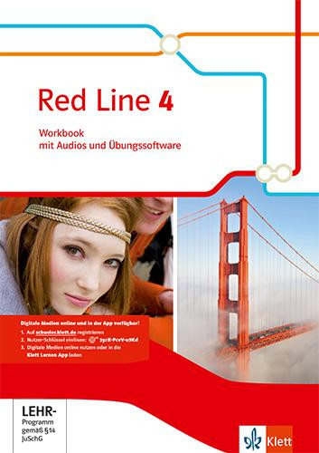 Red Line. Workbook mit Audios und Übungssoftware 8. Schuljahr. Ausgabe 2014