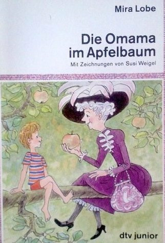 Die Omama im Apfelbaum