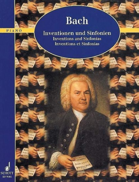 Inventionen. BWV 772 - 786. Klavier