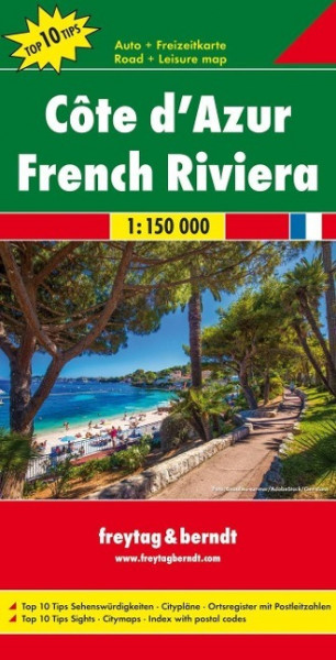 Cote d' Azur 1 : 150 000