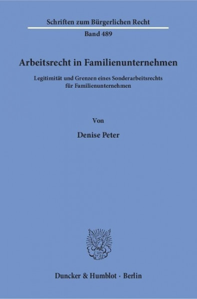 Arbeitsrecht in Familienunternehmen.