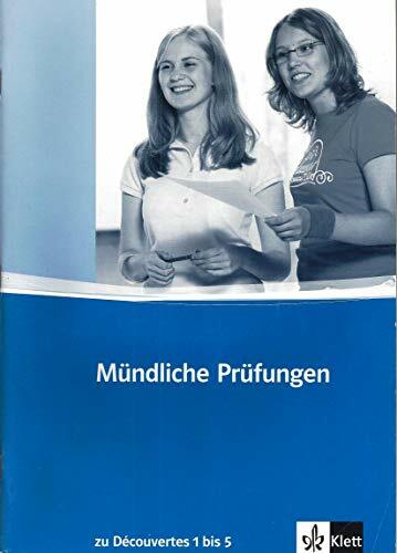 Découvertes 1-5 - mündliche Prüfungen: Cahier mit Multisession-CD, Kopiervorlagen DIN A 4 Découvertes 1-5 - mündliche Prüfungen: Cahier mit Multisession-CD, Kopiervorlagen DIN A 4