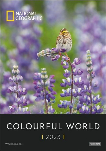 Colourful World National Geographic Wochenplaner 2023