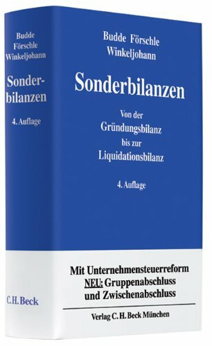 Sonderbilanzen: Von der Gründungsbilanz bis zur Liquidationsbilanz