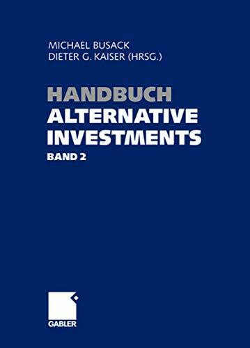 Handbuch Alternative Investments - Band 2