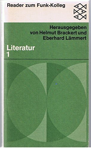 Literatur (Reader zum Funk-Kolleg, Band 1)