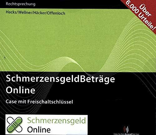 SchmerzensgeldBeträge 2021 Online