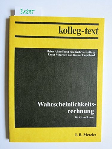 Wahrscheinlichkeitsrechnung