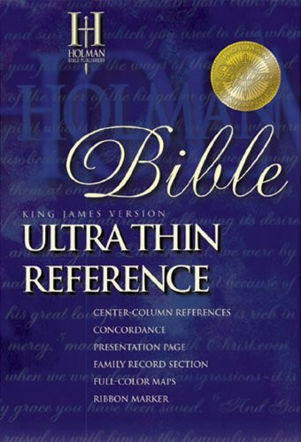 KJV Ultrathin Reference Bible (King James Version)