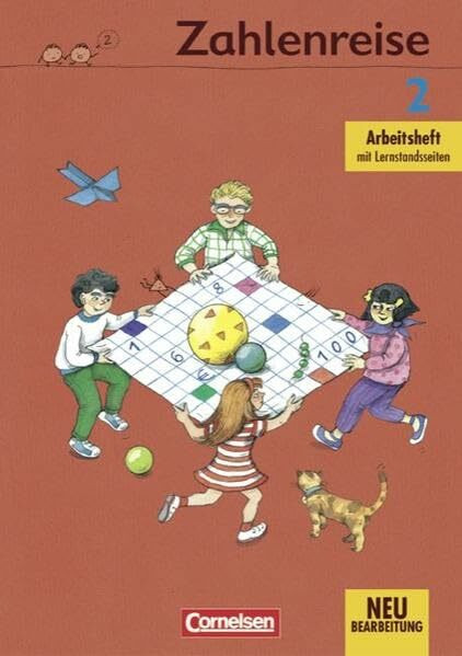 Zahlenreise - Allgemeine Ausgabe: 2. Schuljahr - Arbeitsheft mit Lernstandsseiten: Ziffern in Druckschrift