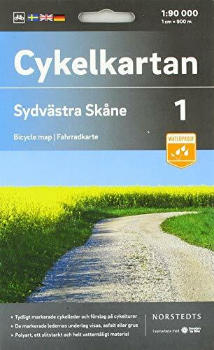 Sydvästra Skåne 1:90 000