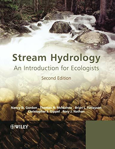 Wiley Stream Hydrology 2e, An Introduction For Ecologists