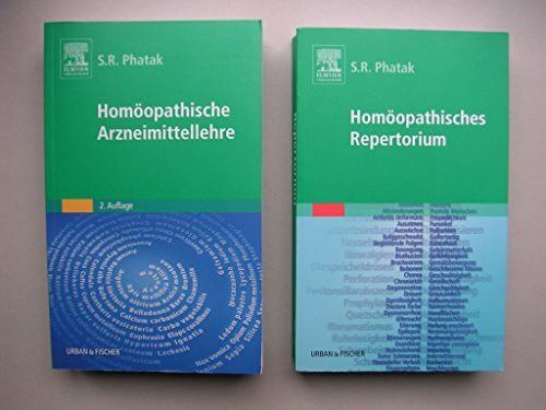 Phatak-Paket: Homöopathische Arzneimittellehre + Homöopathisches Repertorium, 2 Bände