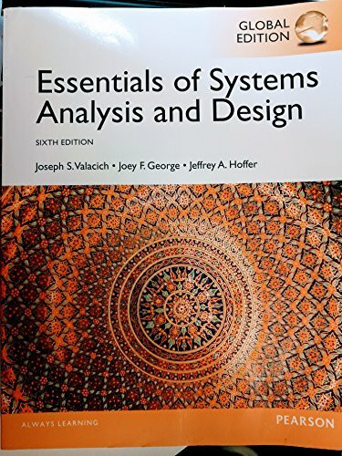 Essentials of Systems Analysis and Design