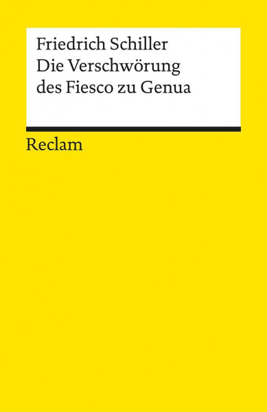 Die Verschwörung des Fiesko zu Genua