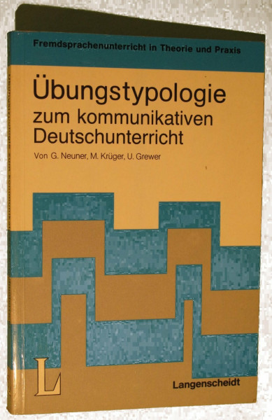 Ubungstypologie Zum Kommunikativen Deutschunterricht