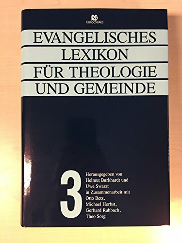 Evangelisches Lexikon für Theologie und Gemeinde, Band 3