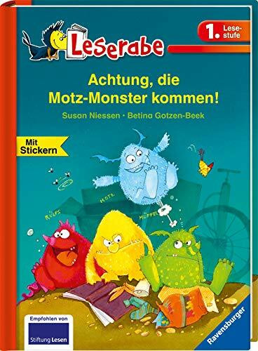 Achtung, die Motz-Monster kommen! - Leserabe 1. Klasse - Erstlesebuch für Kinder ab 6 Jahren