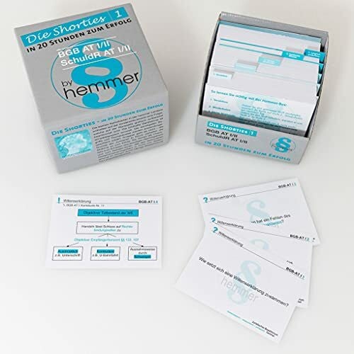 Karteikarten Die Shorties Box 1 - BGB ATI/II, Schuldrecht ATI/II: In 20 Stunden zum Erfolg (Karteikarten - Zivilrecht)