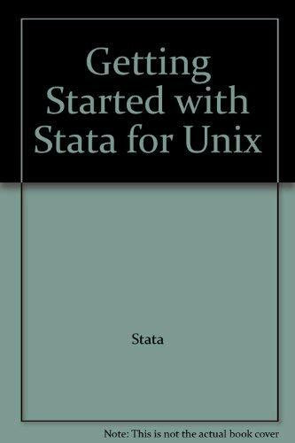 Getting Started with Stata for Unix