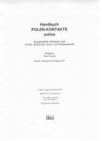 Handbuch Polen-Kontakte online - Fischer, Peter