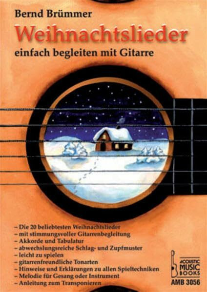 Weihnachtslieder: Einfach begleiten mit Gitarre