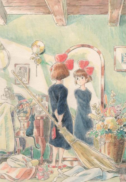 Kiki's Delivery Service Journal: (hayao Miyazaki Concept Art Notebook, Gift for Studio Ghibli Fan)