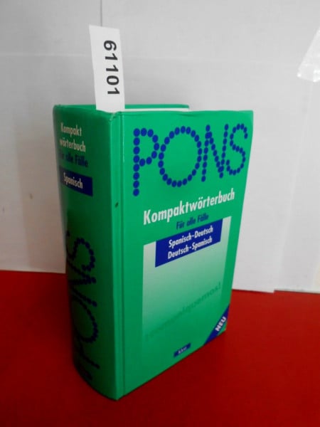 PONS Kompaktwörterbuch für alle Fälle: PONS Kompaktwörterbuch, Spanisch für alle Fälle