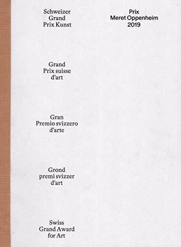 Prix Meret Oppenheim 2019.