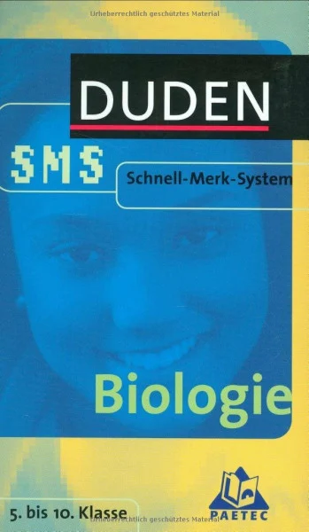 SMS Biologie 5.-10. Klasse (Duden SMS - Schnell-Merk-System)