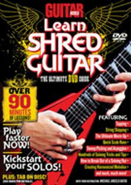 Learn Shred Guitar - The ultimate DVD Guide