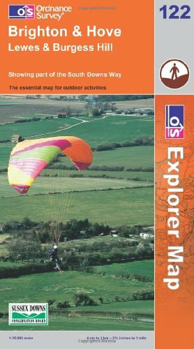 Brighton and Hove (OS Explorer Map)