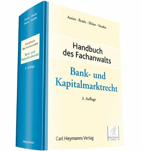 Handbuch des Fachanwalts Bank- und Kapitalmarktrecht