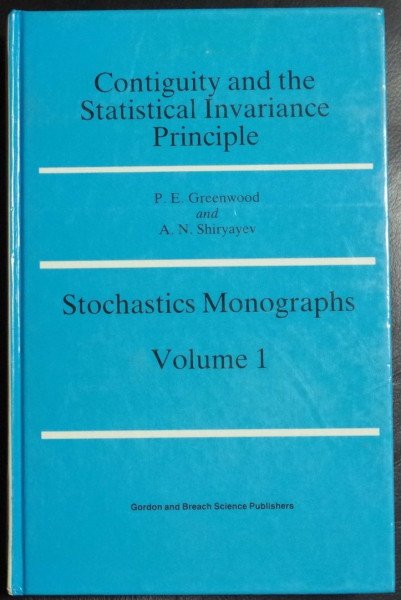 Contiguity and the Statistical Invariance Principle (Stochastics Monographs, Vol 1)