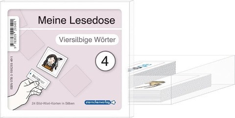 Meine Lesedose 4 - viersilbige Wörter