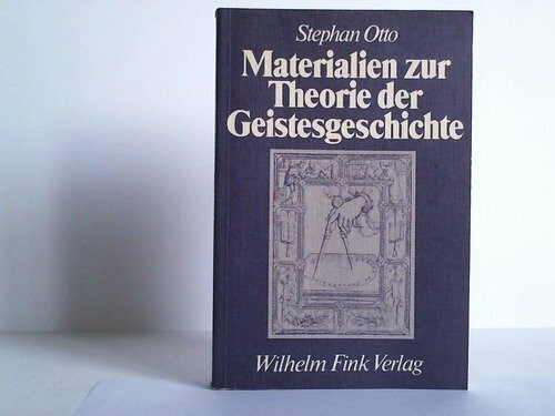 Materialien zur Theorie der Geistesgeschichte