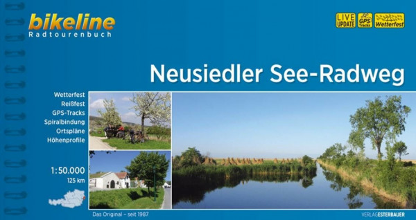 Bikeline Radtourenbuch, Neusiedler See-Radweg: 1:50000, 125 km (Bikeline Radtourenbücher)