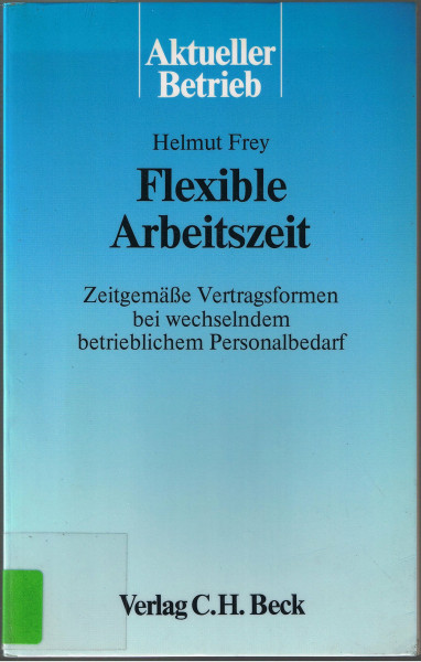 Flexible Arbeitszeit