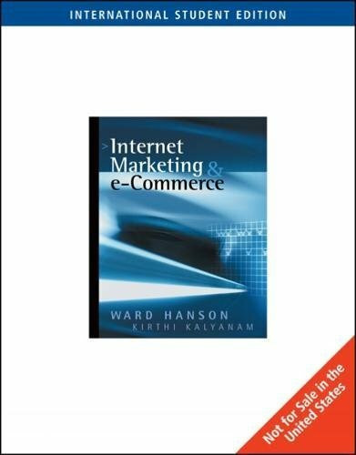 Internet Marketing and E-Commerce