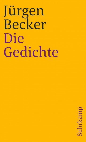 Die Gedichte (suhrkamp taschenbuch)