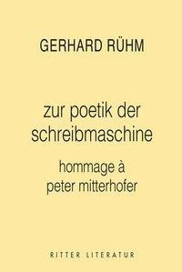 zur poetik der schreibmaschine