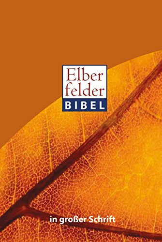 Elberfelder Bibel in großer Schrift: Motiv Blatt
