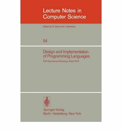 Design and Implementation of Programming Languages